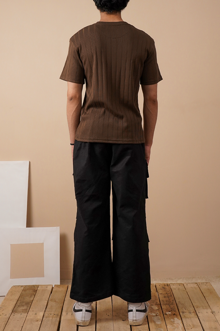 Premium Ribbed Relaxed Fit T-Shirt