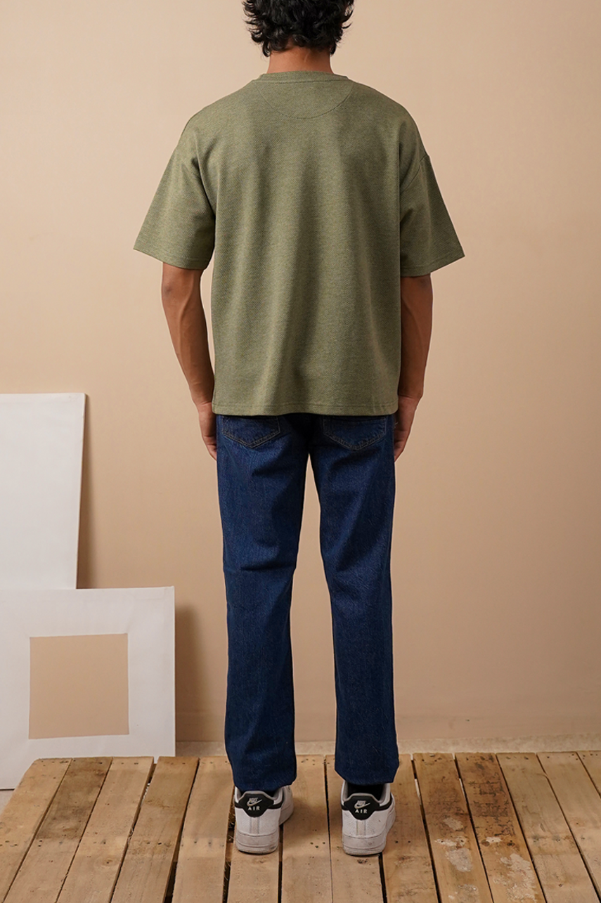Premium Textured Oversized T-Shirt