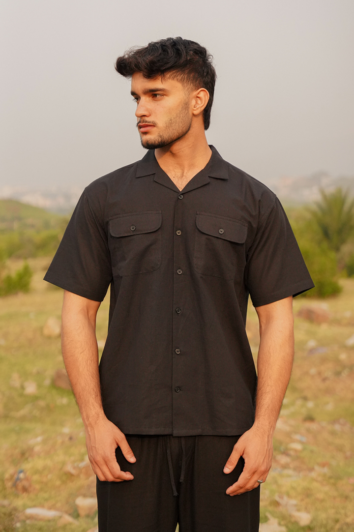 Black Utility Shirt