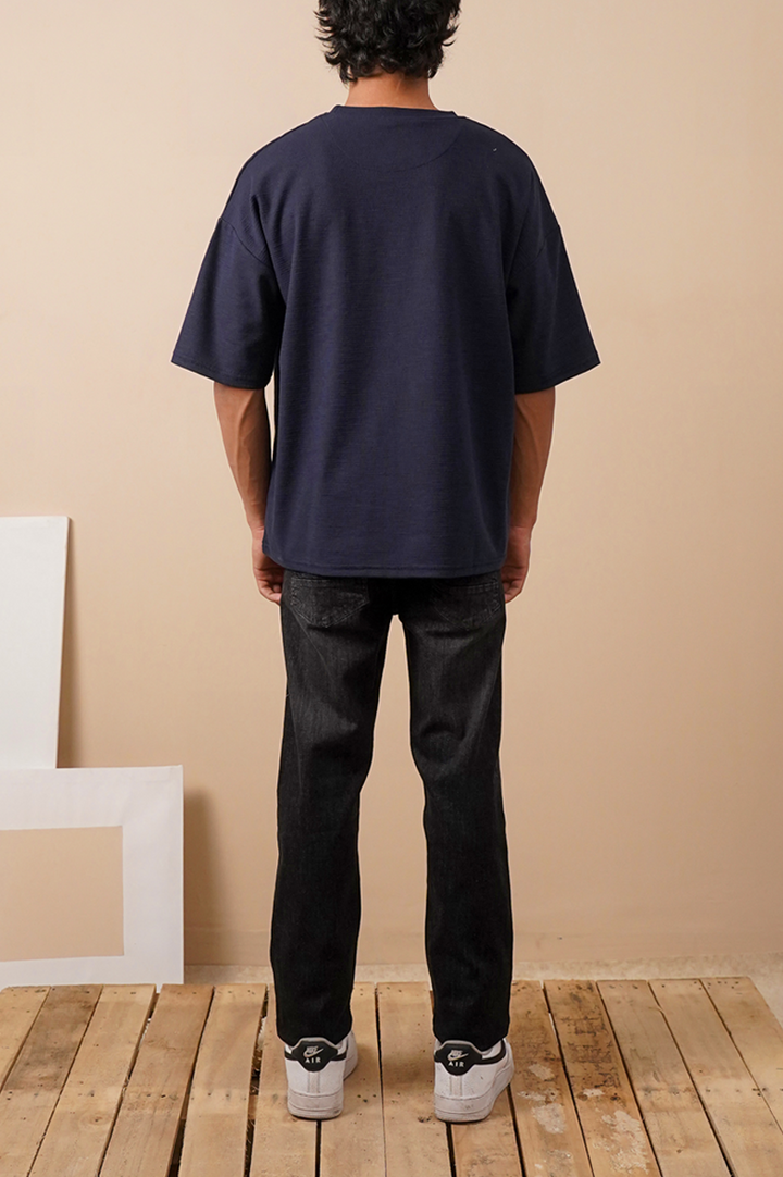 Premium Textured Oversized T-Shirt