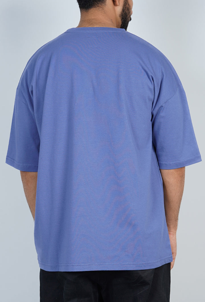 Printed Boxy Fit Jersey T-Shirt