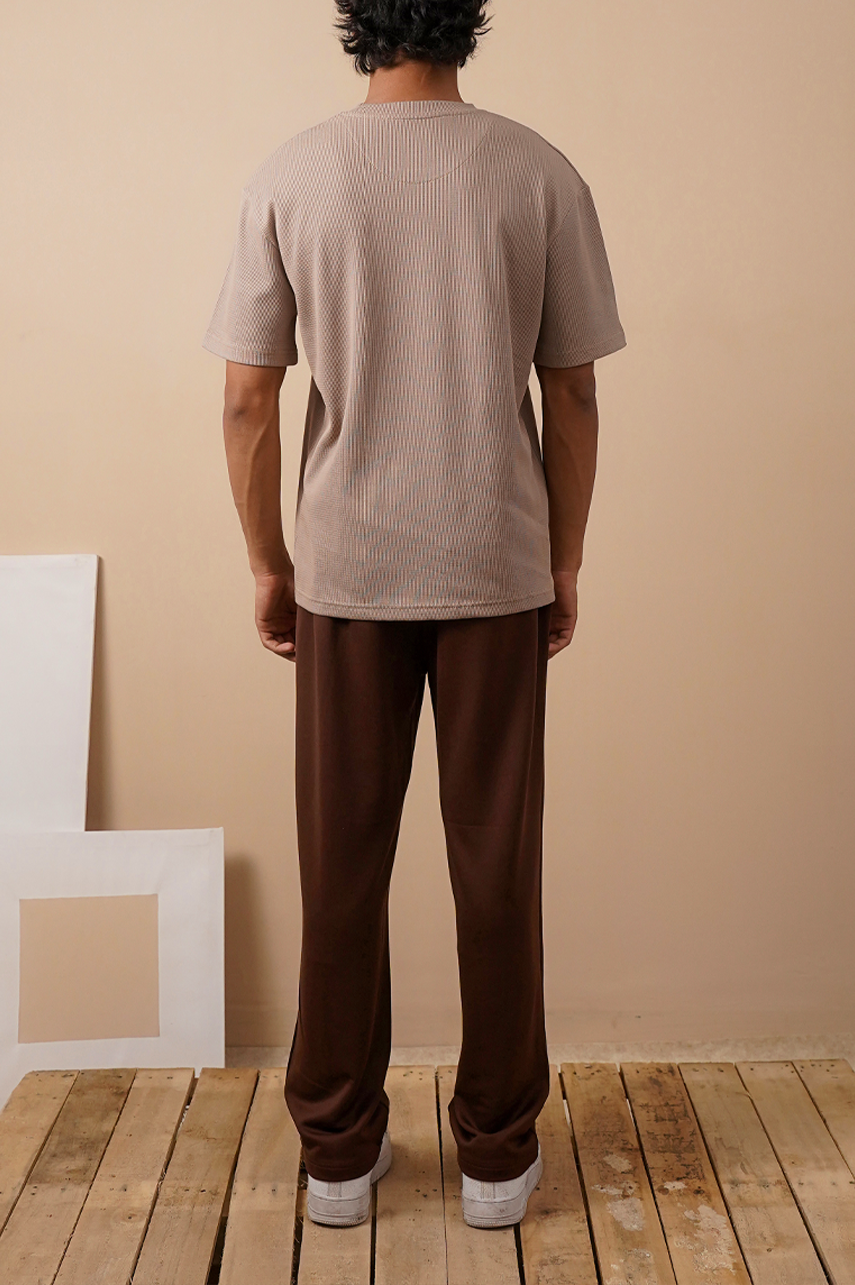 Premium Ribbed Relaxed Fit T-Shirt