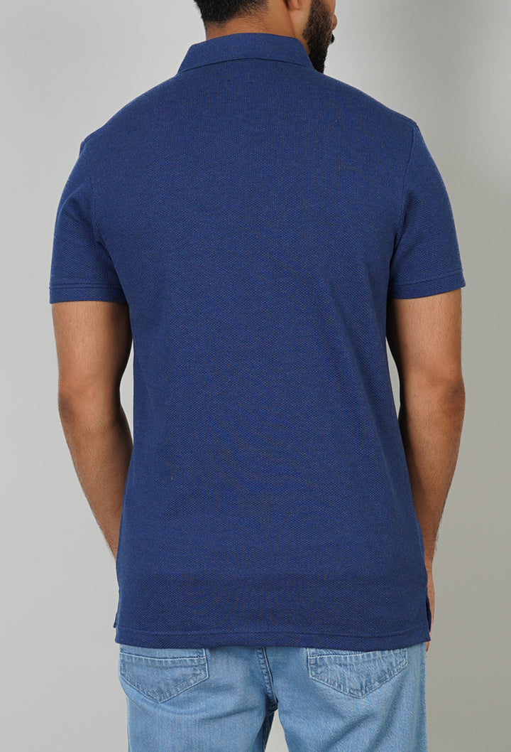 Popcorn Knitted Polo