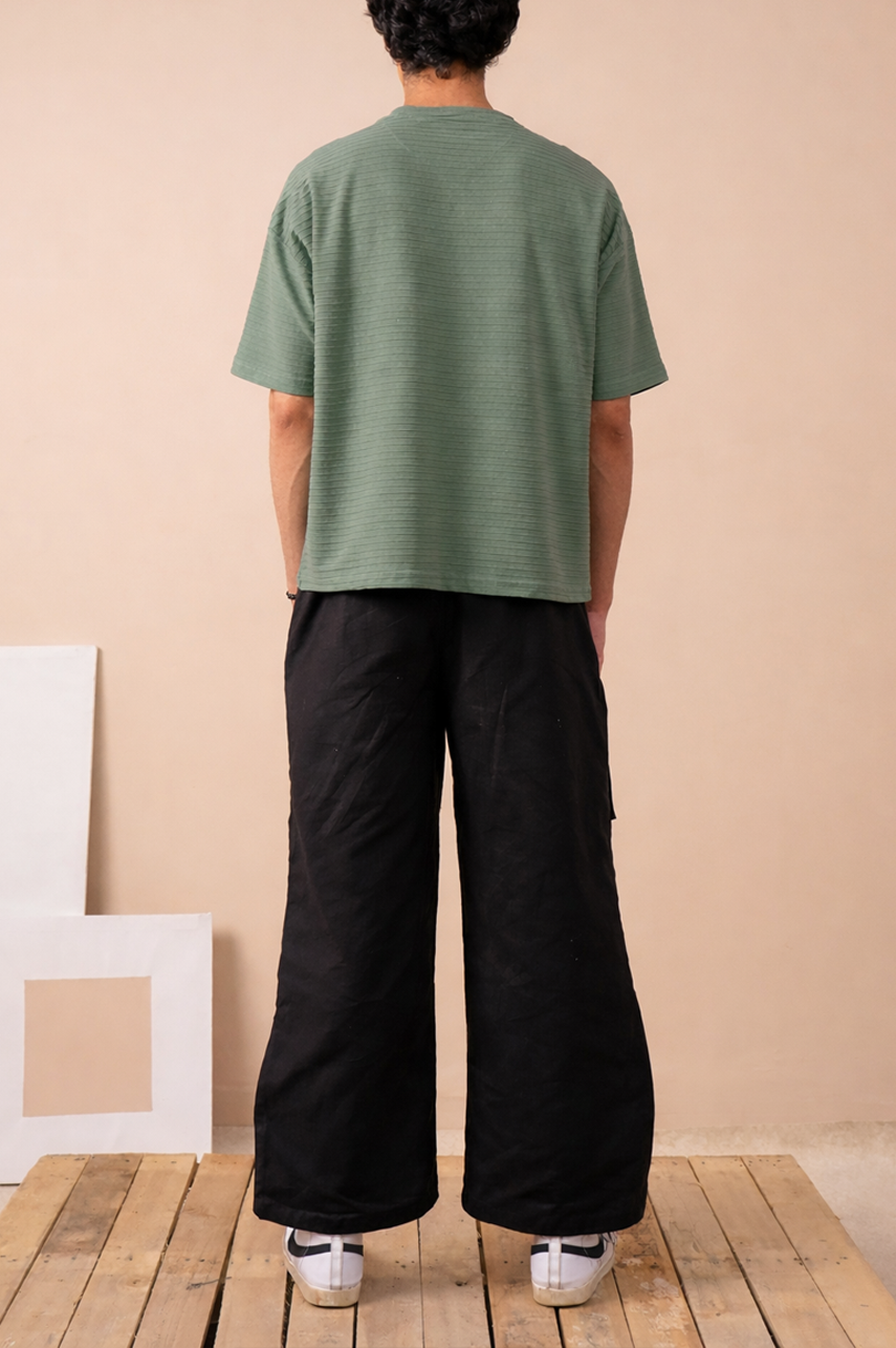 Premium Textured Oversized T-Shirt