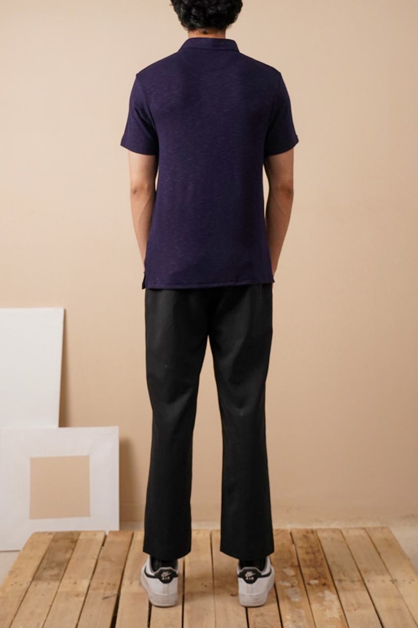 Textured Regular Fit Polo