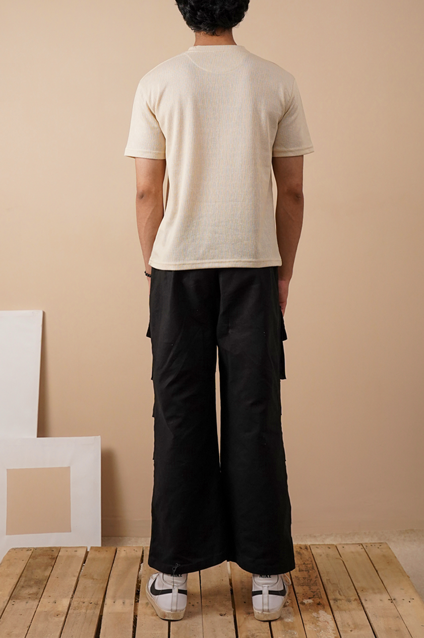 Textured Relax Fit T-Shirt