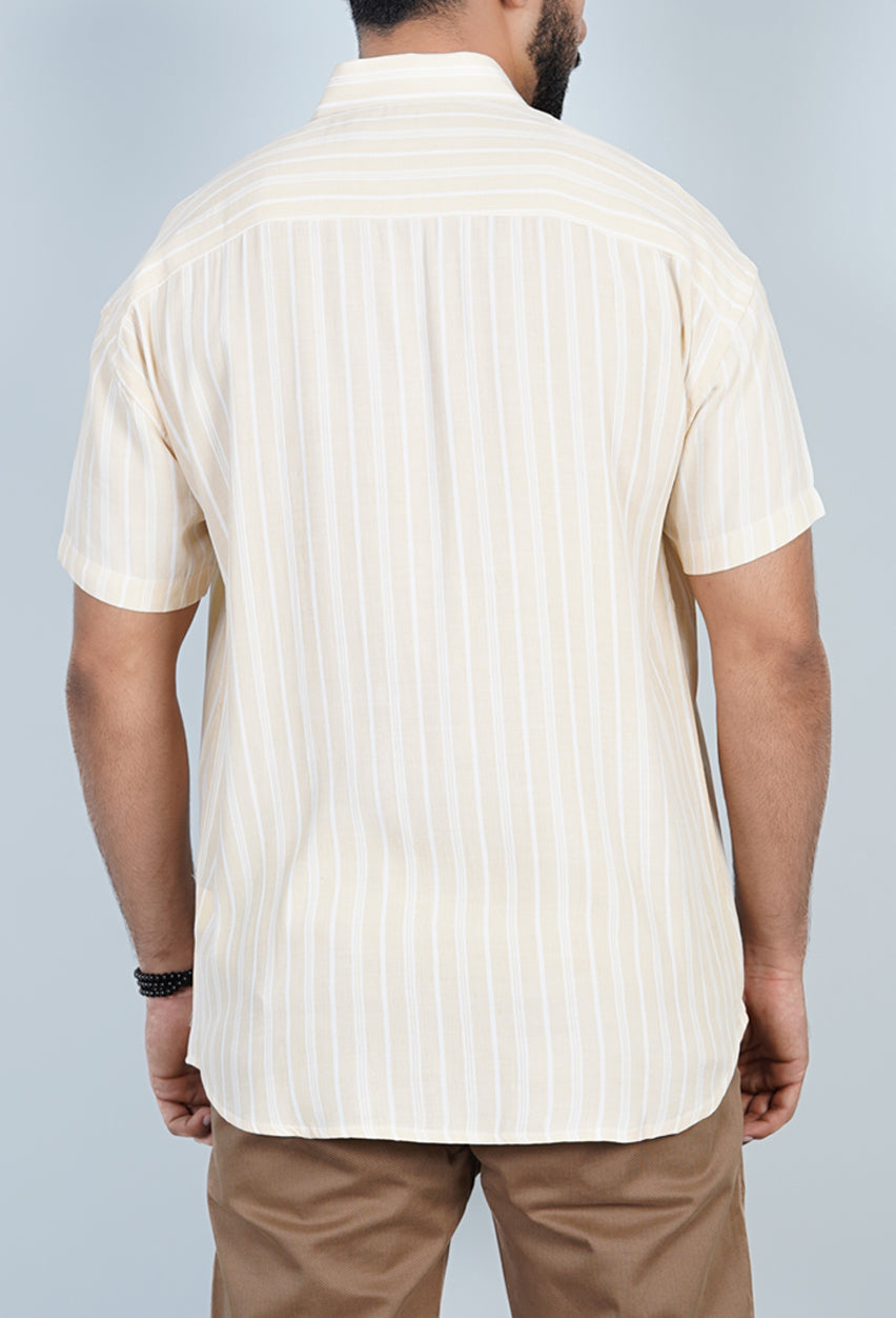 Button Down Oversized Half Sleeve Shirt