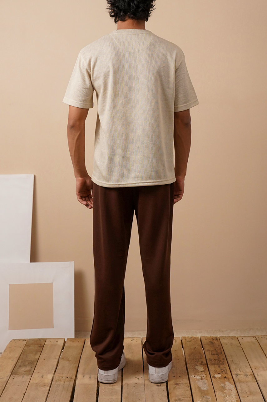 Textured Relaxed Fit T-Shirt