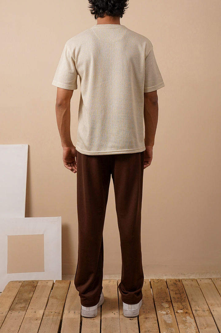 Textured Relaxed Fit T-Shirt