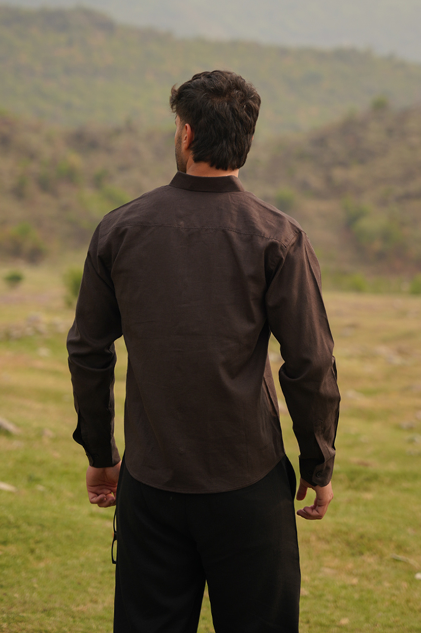 Brown Casual Shirt