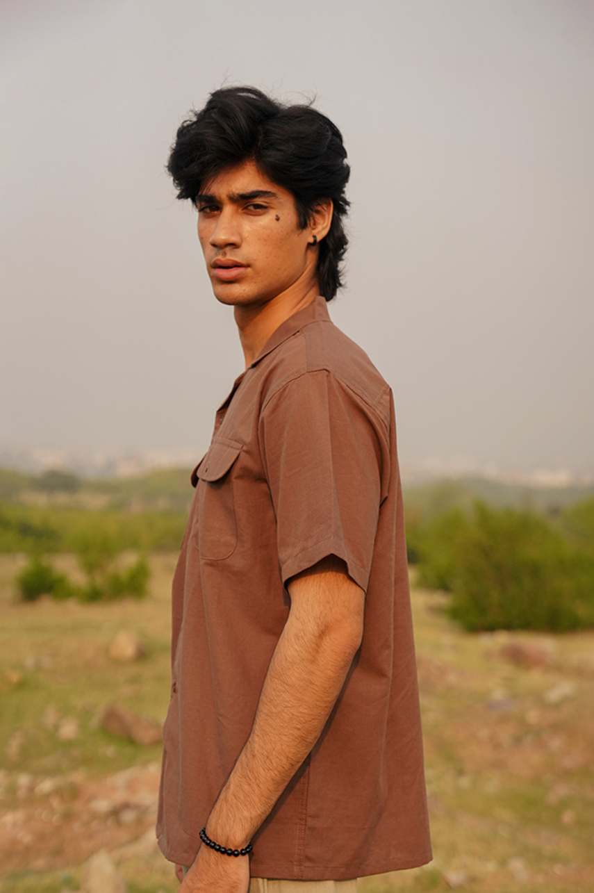 Mocha Utility Shirt