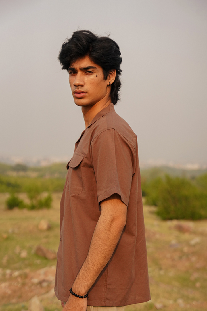 Mocha Utility Shirt