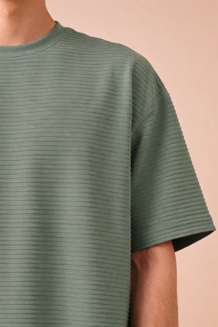 Premium Textured Oversized T-Shirt