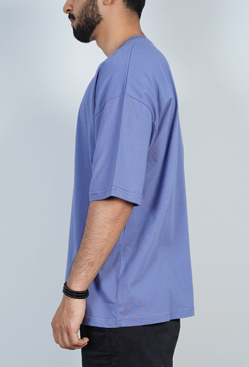 Printed Boxy Fit Jersey T-Shirt
