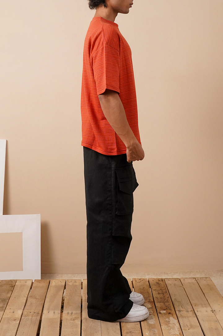 Premium Textured Oversized T-Shirt