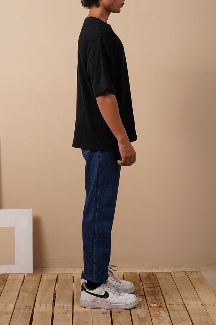 Premium Textured Oversized T-Shirt