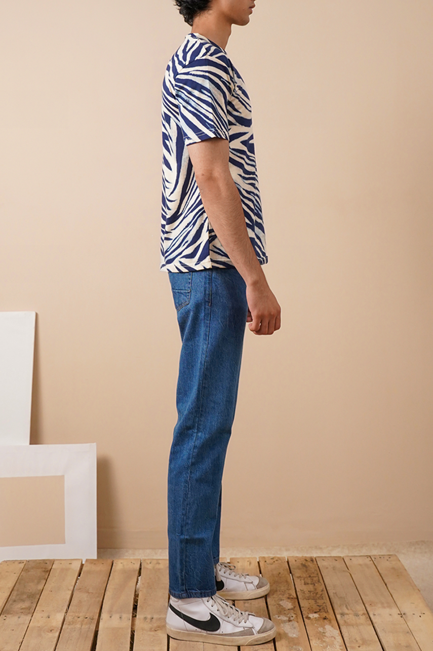 Abstract Print Relax Fit T-Shirt