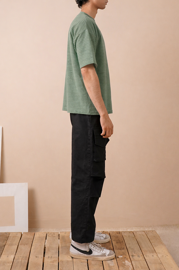 Premium Textured Oversized T-Shirt