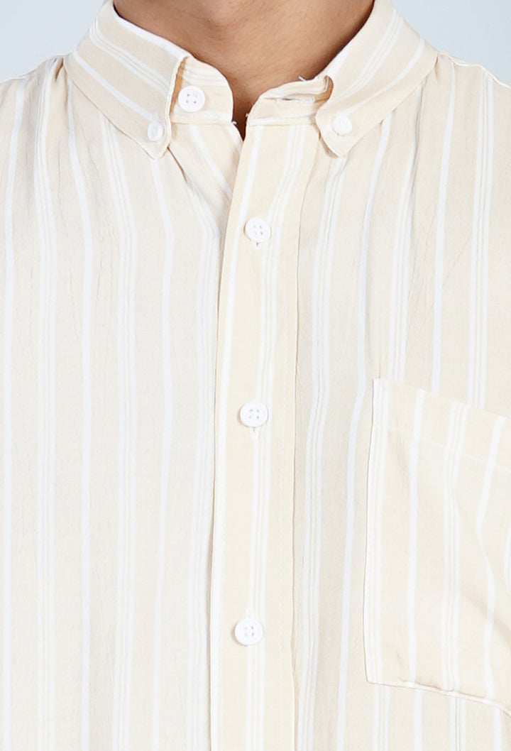 Button Down Oversized Half Sleeve Shirt