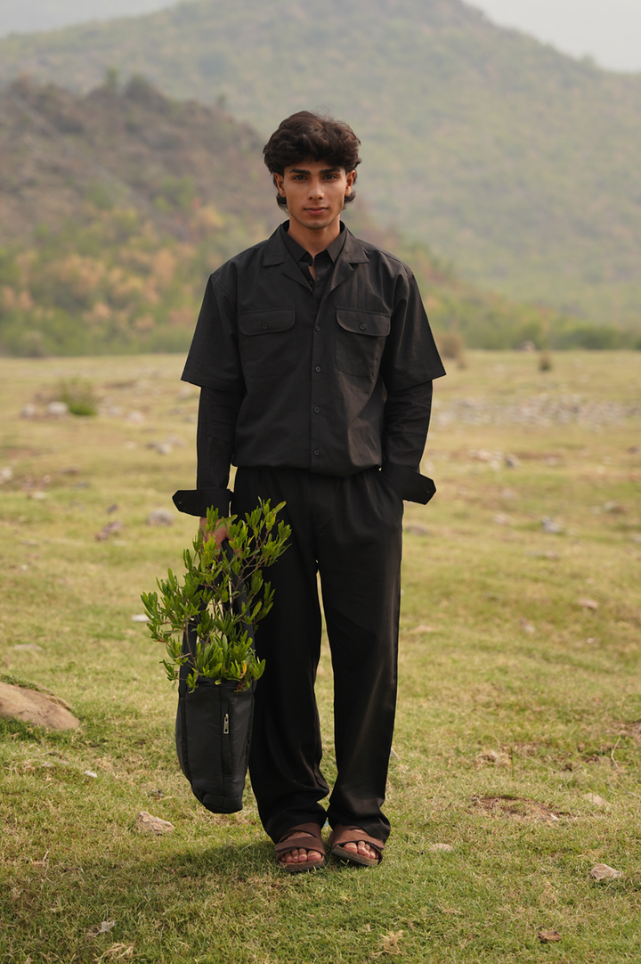 Black Utility Shirt
