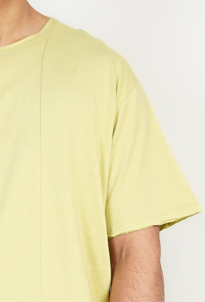 Lemon Yellow Minimalist Pocket Tee