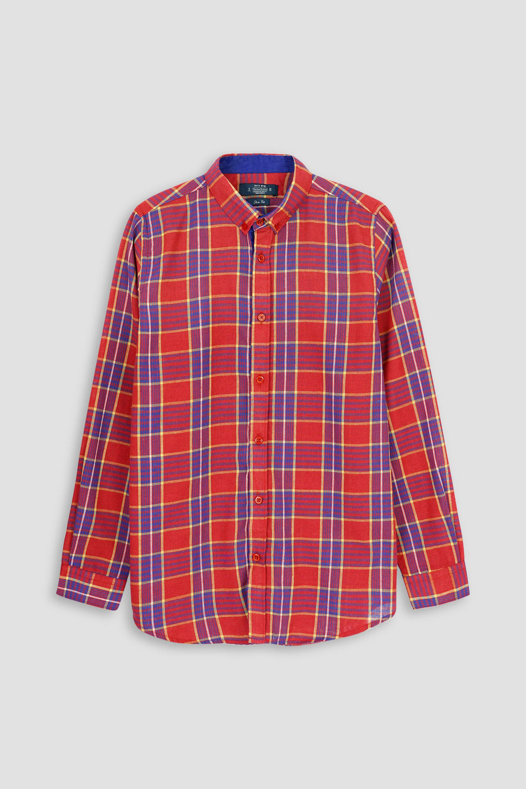 Red Tartan Checked Shirt