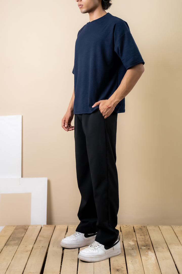 Midnight Navy Oversized Essential Tee