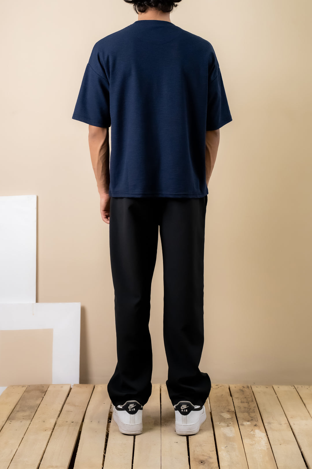 Midnight Navy Oversized Essential Tee