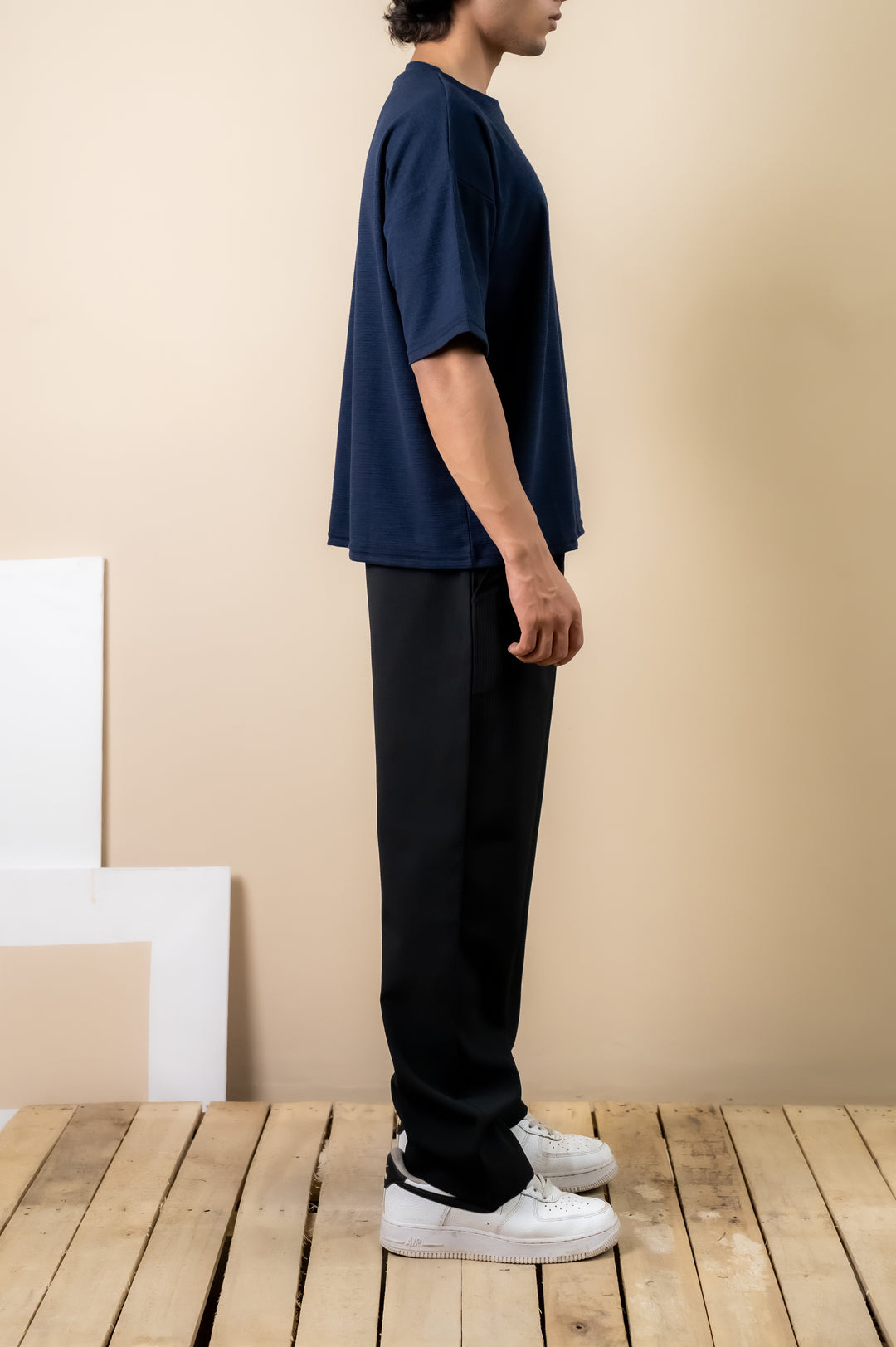 Midnight Navy Oversized Essential Tee