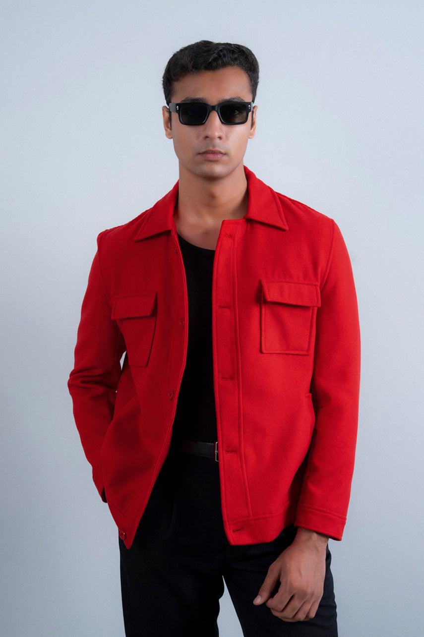 Wool Blend Jacket